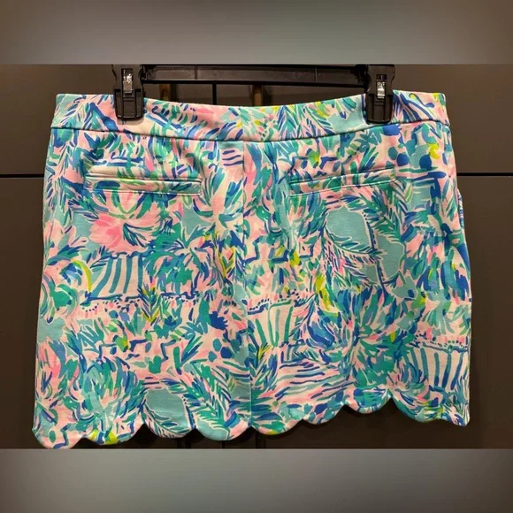 Lilly Pulitzer Colette Knit Skort Cabana Cocktail Size 10 - Picture 3 of 4